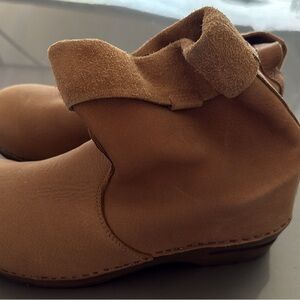 Sanita Tan Heeled Boots